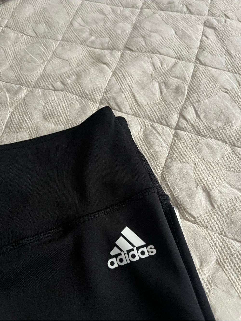 Adidas Black Athletic Leggings Size XL - Picture 2 of 5